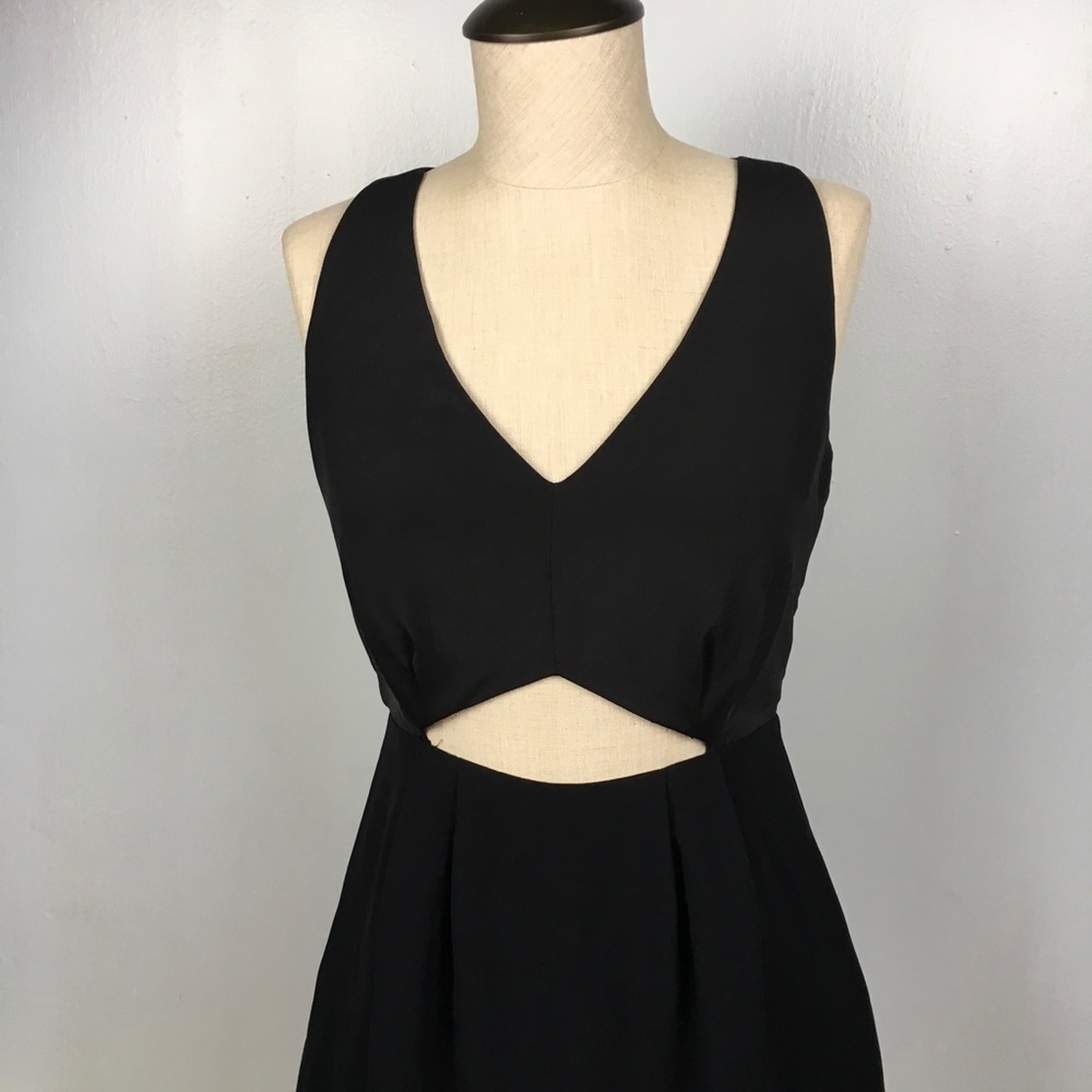 BCBGeneration Black Cut Out Dress Size 0 - Picture 2 of 7